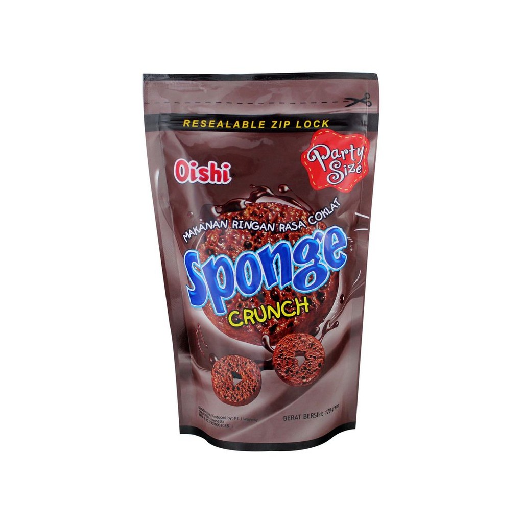 

OISHI SPONGE 100GR COKELAT - 013848