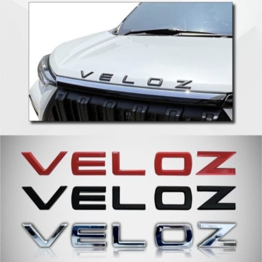 Emblem Kap Mesin VELOZ 2022