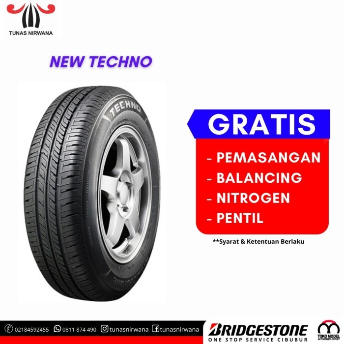 Ban Mobil Bridgestone NEW TECHNO 185/70 R14 88S