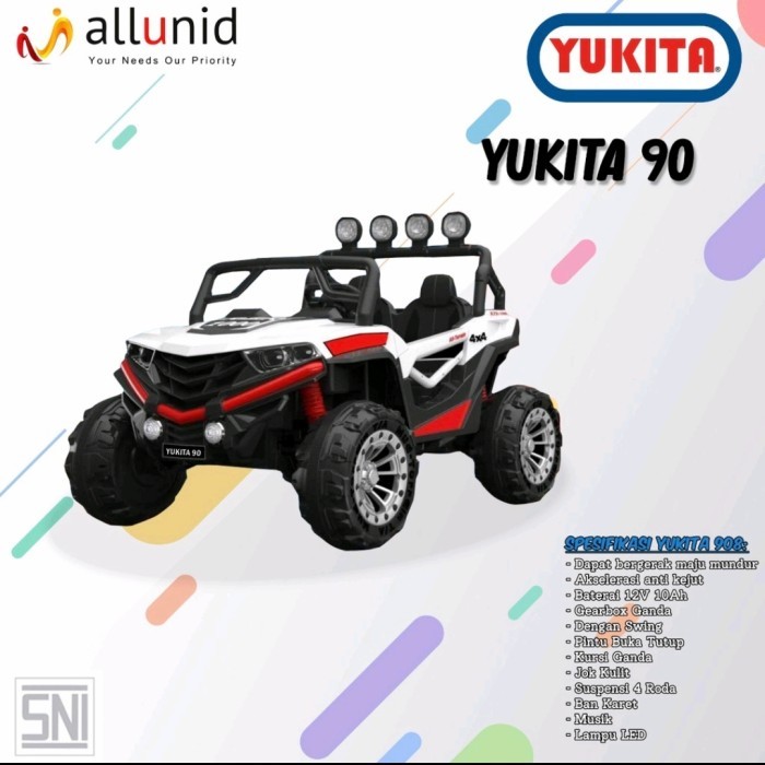 Mainan anak Mobil aki Yukita 90