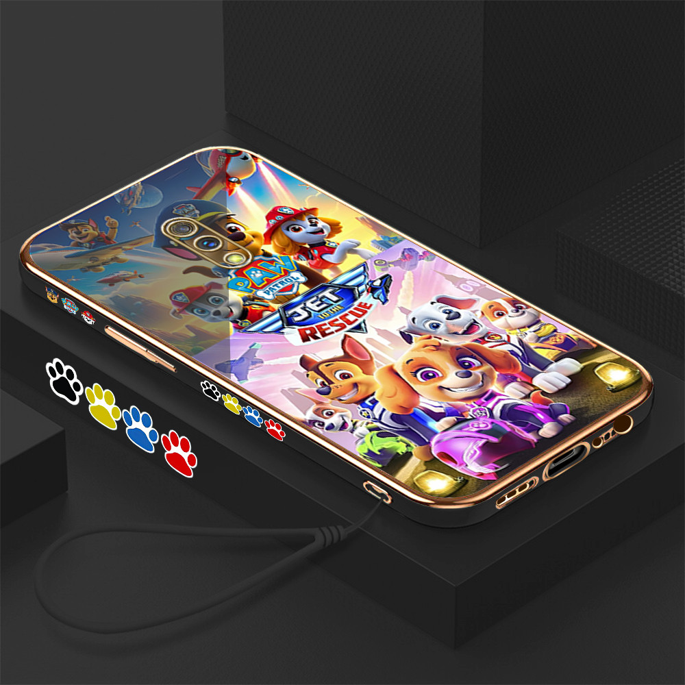 [Pengiriman lokal] Realme C1 C2 C2S C3 C11 2021 C12 C15 C17 U1 X A1K Casing Ponsel PAW Patrol: Jet t