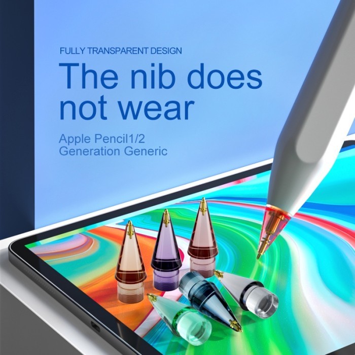 

Terlaris APPLE PENCIL GEN 1 2 TIP NIB REPLACEMENT METAL UJUNG PENGGANTI 1ST 2ND SALE