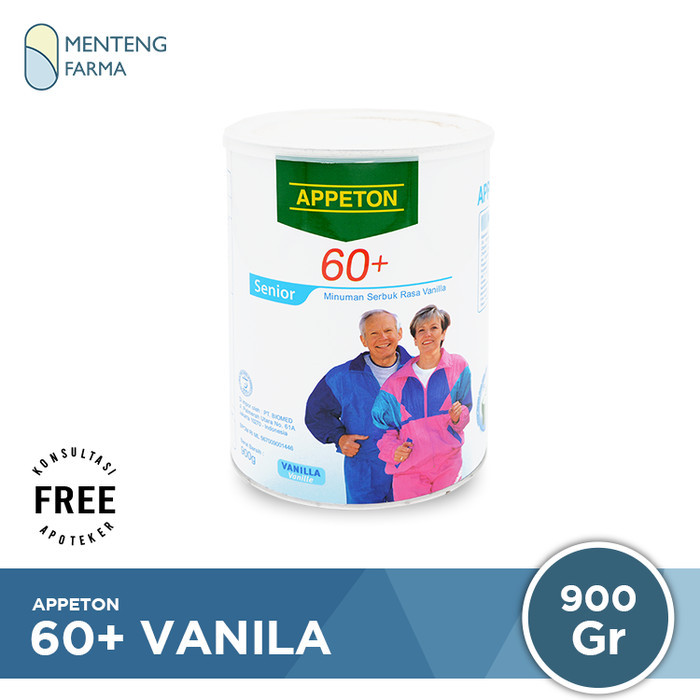 

Appeton 60+ Vanilla 900 gr - Susu Penambah Nutrisi Lansia