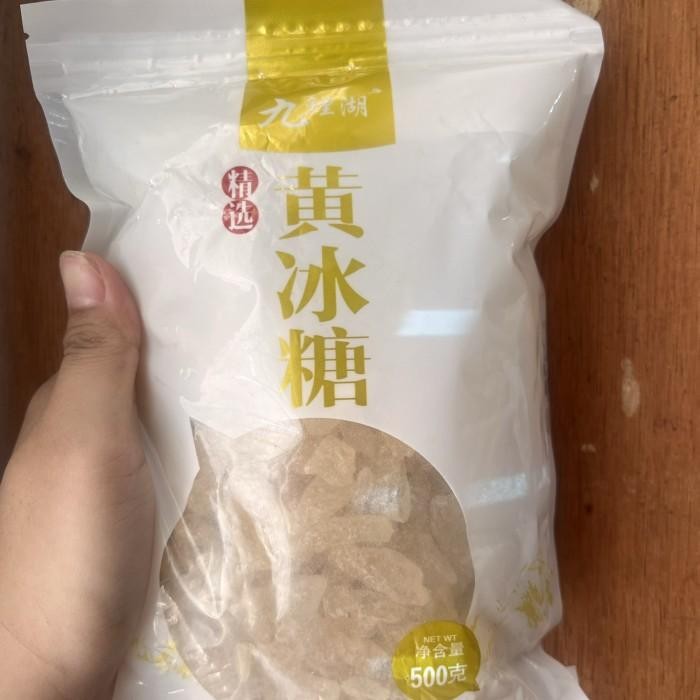 

Gula batu kuning huang bing tang 500gr Kualitas Terbaik