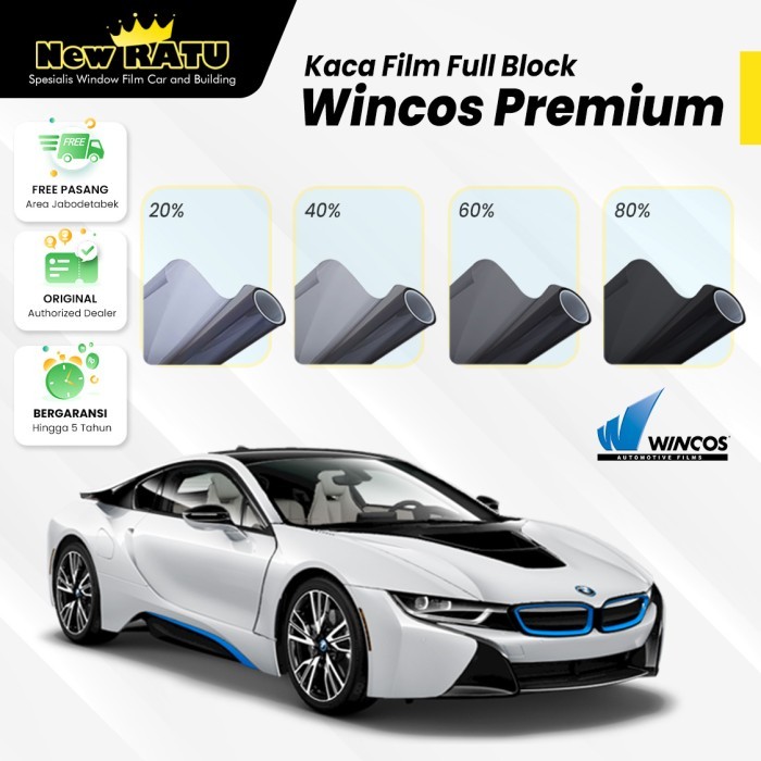 Kaca film wincos brand kelas premium made in japan