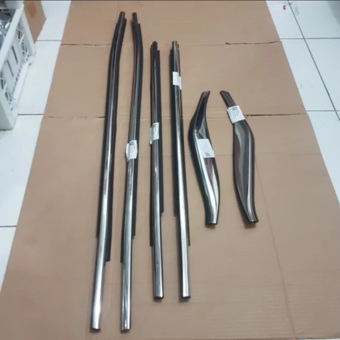 Pelipit Kaca & List Kaca MAti TOYOTA FORTUNER VRZ 2015 up.