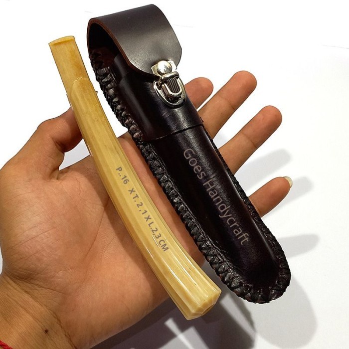 

Pipa Once Iga Duyung Full Kristal Original Natural