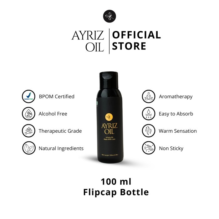 Ayriz Oil 100Ml Minyak Terapi Herbal , Minyak Terapi Original