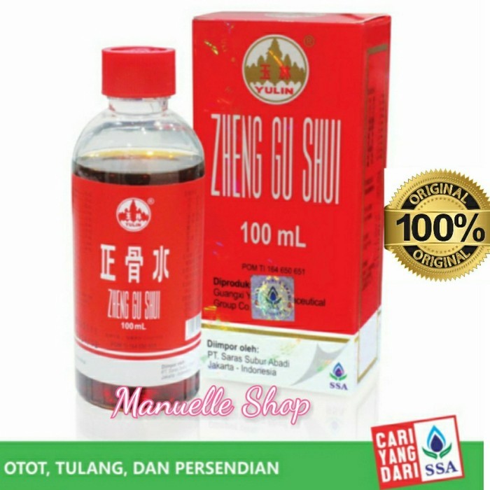 Zheng Gu Shui 100 Ml Original Ssa-Minyak Gosok - Obat Gosok & Rematik
