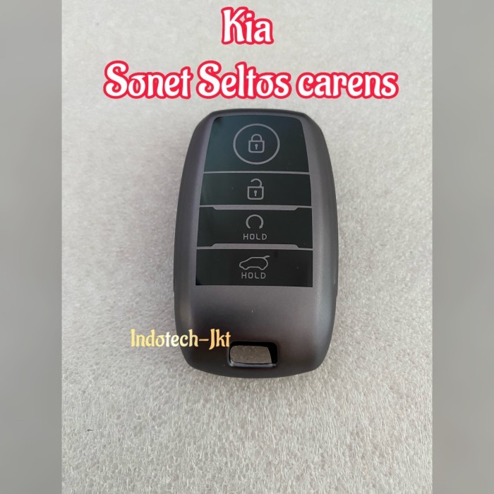 Sarung Kunci Mobil KIA Seltos Sonet Carens DARK METAL