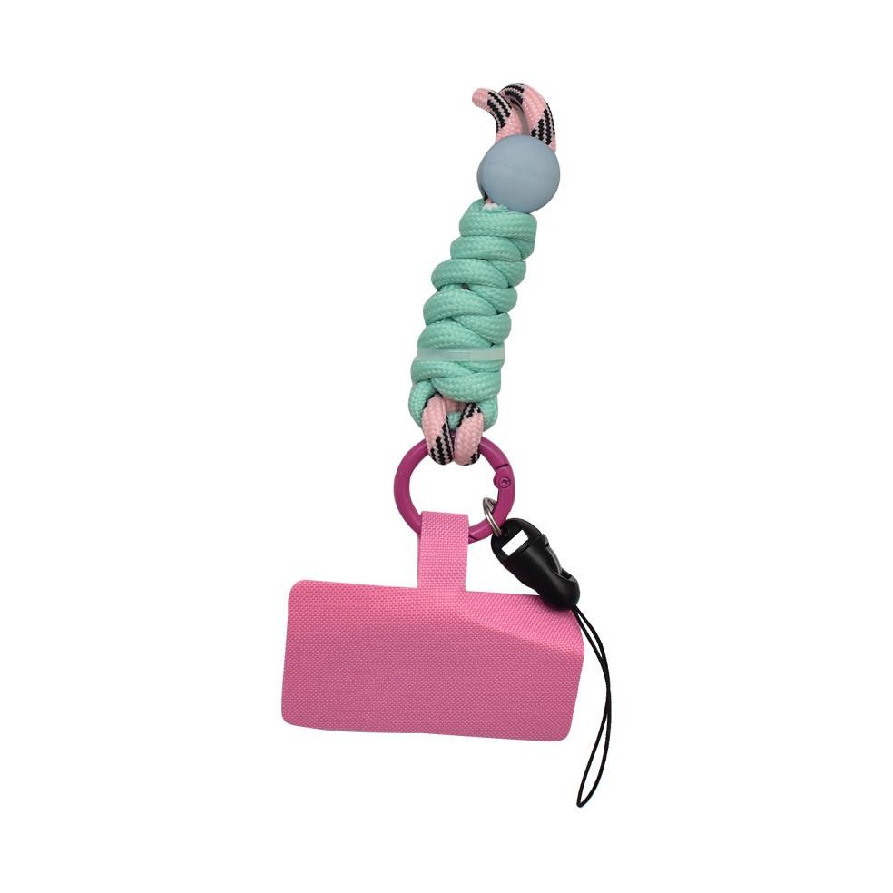 

ORIGINAL Ataru Lanyard Color Block Strap - Pink Tali Leher Name Tag Id Card Kartu Akses Tali Gantungan Hp Ex45