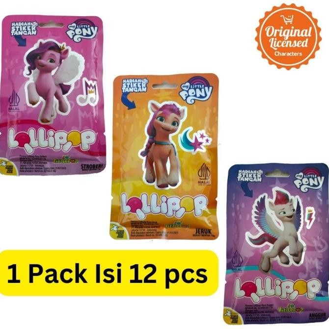 

Permen Jlo Lolipop My Little Pony isi 12 (Asli)
