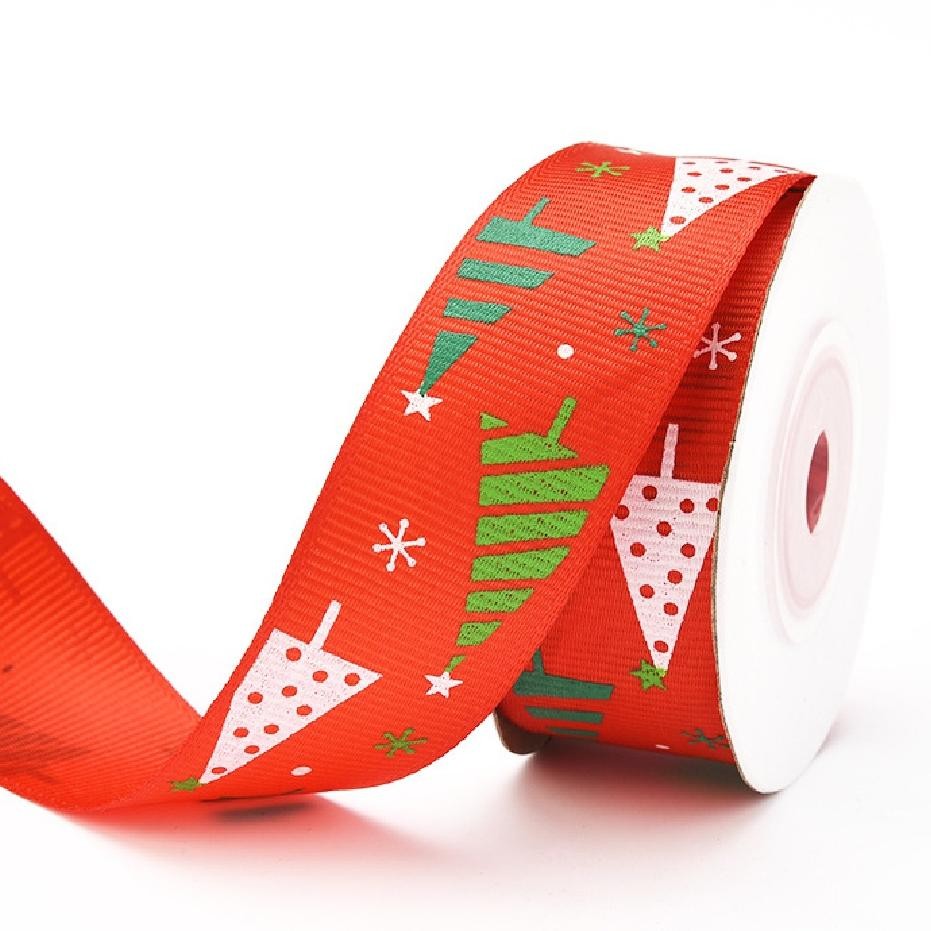 

ORIGINAL 1 ROLL Pita Natal 2,5cm - Ribbon Premium Christmas PS111 nt-77