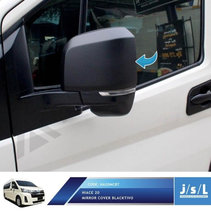 Hiace Mirror Cover JSL Spion Cover Blacktivo