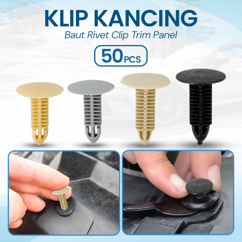 

Klip Kancing Pintu Mobil Baut Rivet Clip Trim Panel 50 PCS - A10 - Multi Warna | Aksesoris Interior Mobil Lainnya | Jakartamall Indonesia