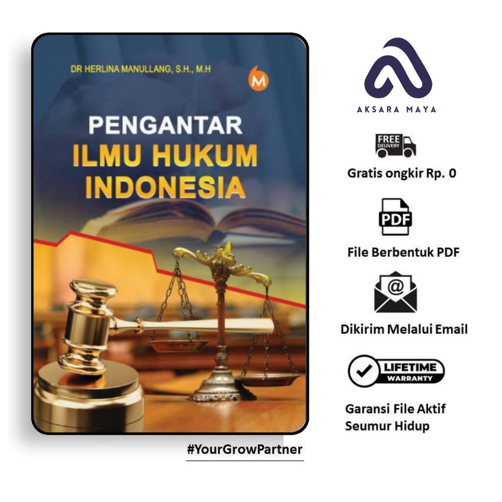 

1543. Pengantar Ilmu Hukum Indonesia (Dr Herlina Man