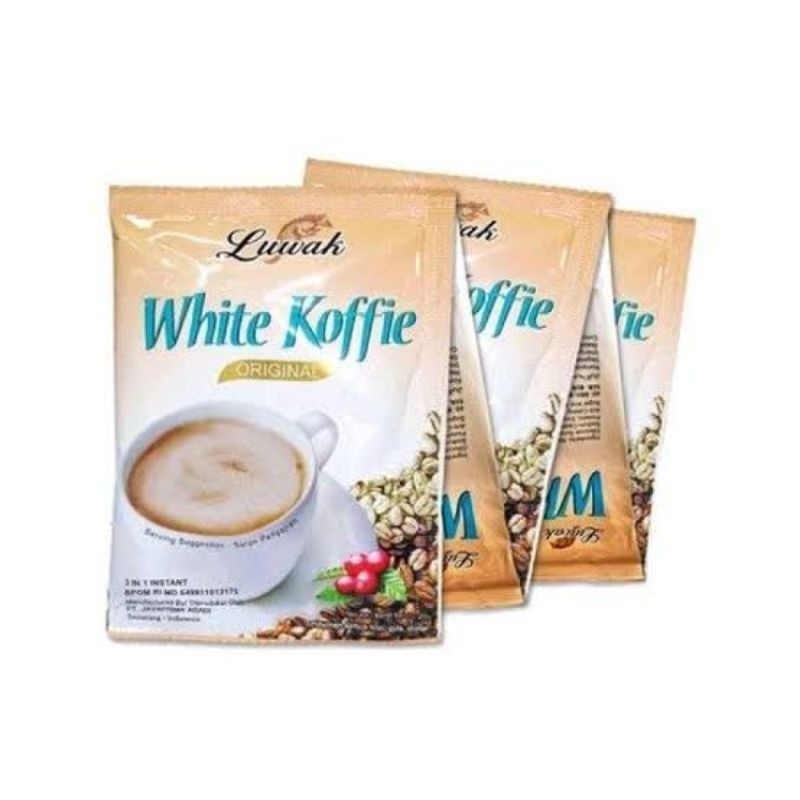 

Kopi Luwak White Koffie 1 renceng isi 10pcs [Renceng]