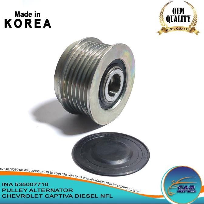 Pulley Alternator Captiva Pully Alternator Captiva Diesel Nfl Merk Ina