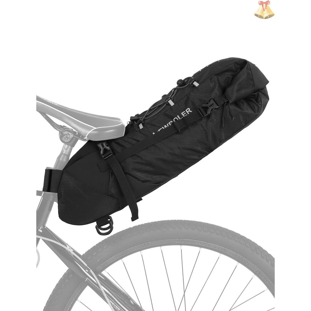 Tas Sadel Sepeda 3-10L Tas Tempat Duduk Sepeda Jalanan MTB Paket Ekor Belakang Sepeda Di Bawah Tas T