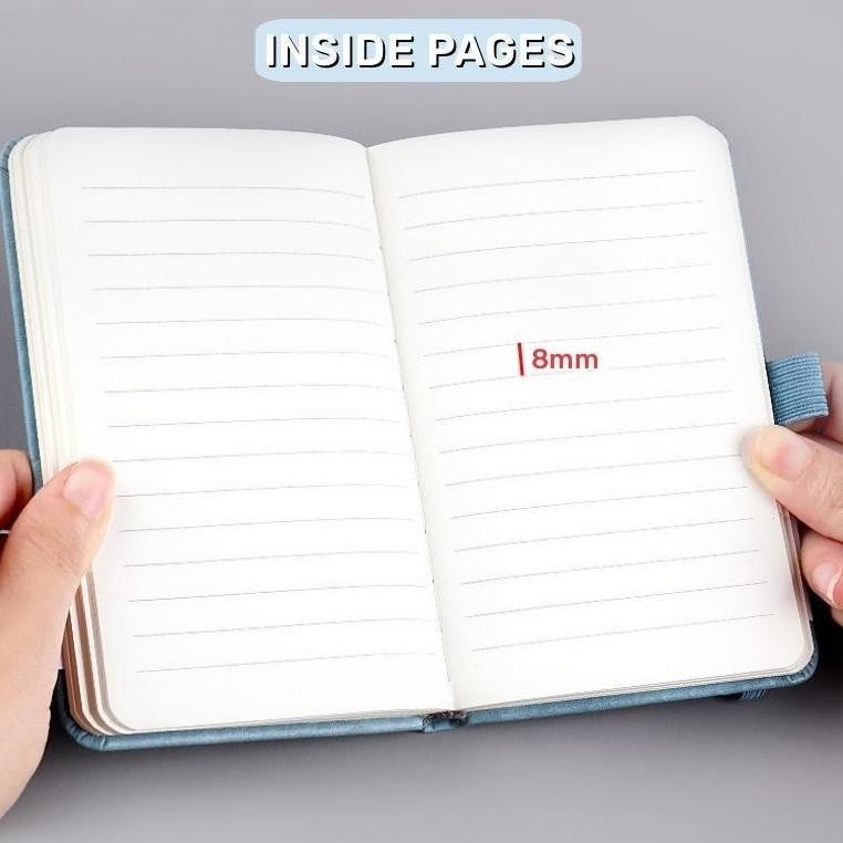 

NOTEBOOK MINI POCKET A7/A6 BUKU CATATAN KECIL BOOK AESTHETIC PORTABLE BUKU TULIS