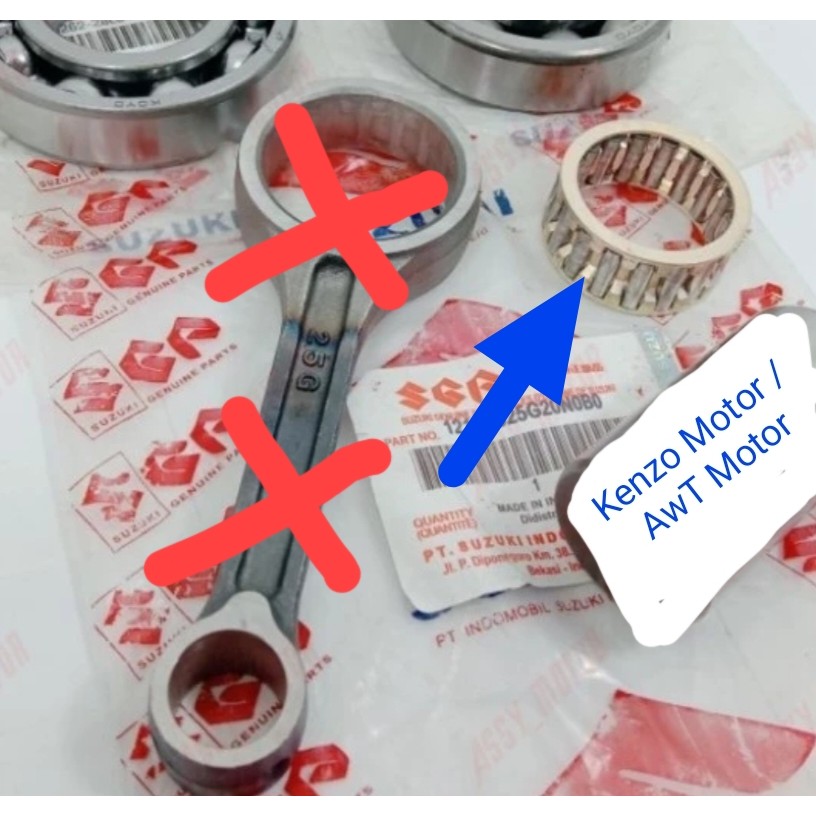 [09263-28034-0B0] Bering Stang Seher BEARING CRANK PIN (KT283417EGC03B4) - SHOGUN SP-FL125, THUNDER-