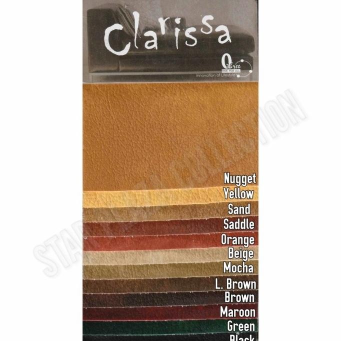 Bahan Kulit Oskar Kain Oscar Sofa / Jok Kursi Tebal Bercak - Clarissa