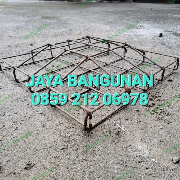 Besi Pondasi Cakar Ayam 80X80 Besi 10 Full Sni Free Ongkir
