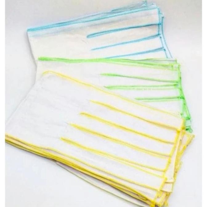 

Bebabies Gurita Tali Bayi Putih Polos List Warna Isi 12 Pcs