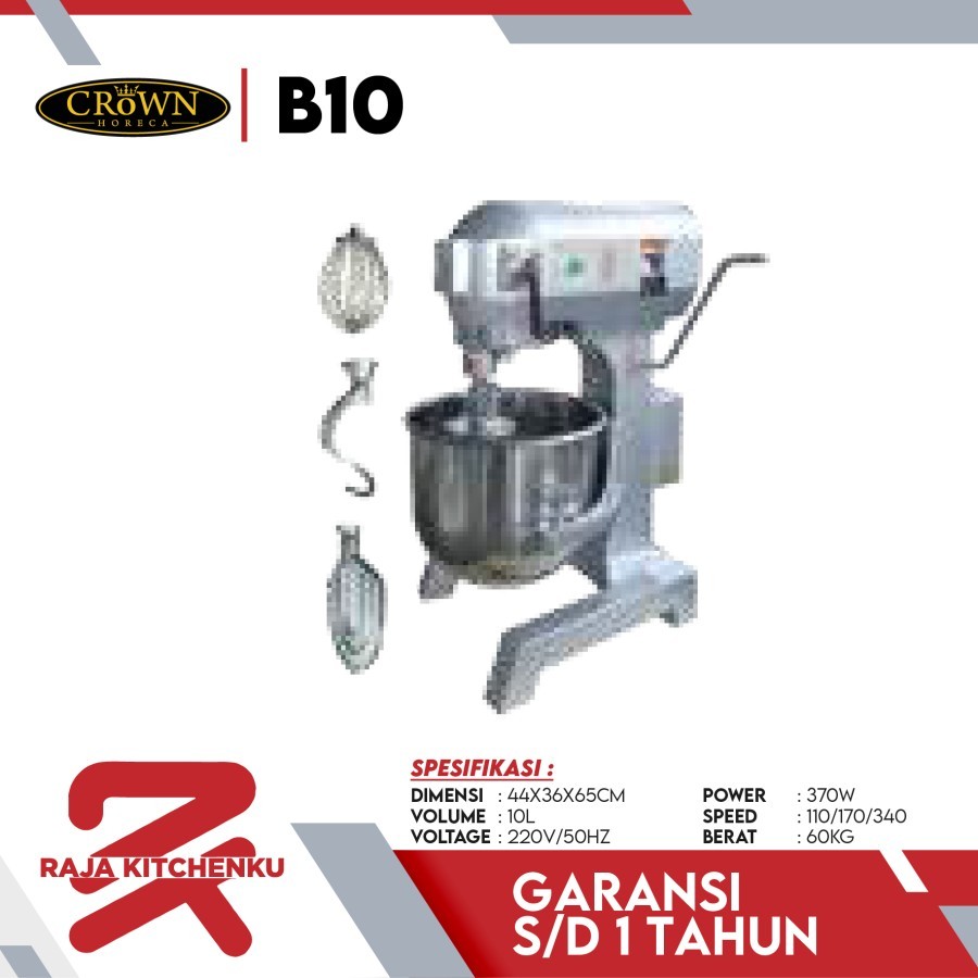 CROWN PLANETARY MIXER B10