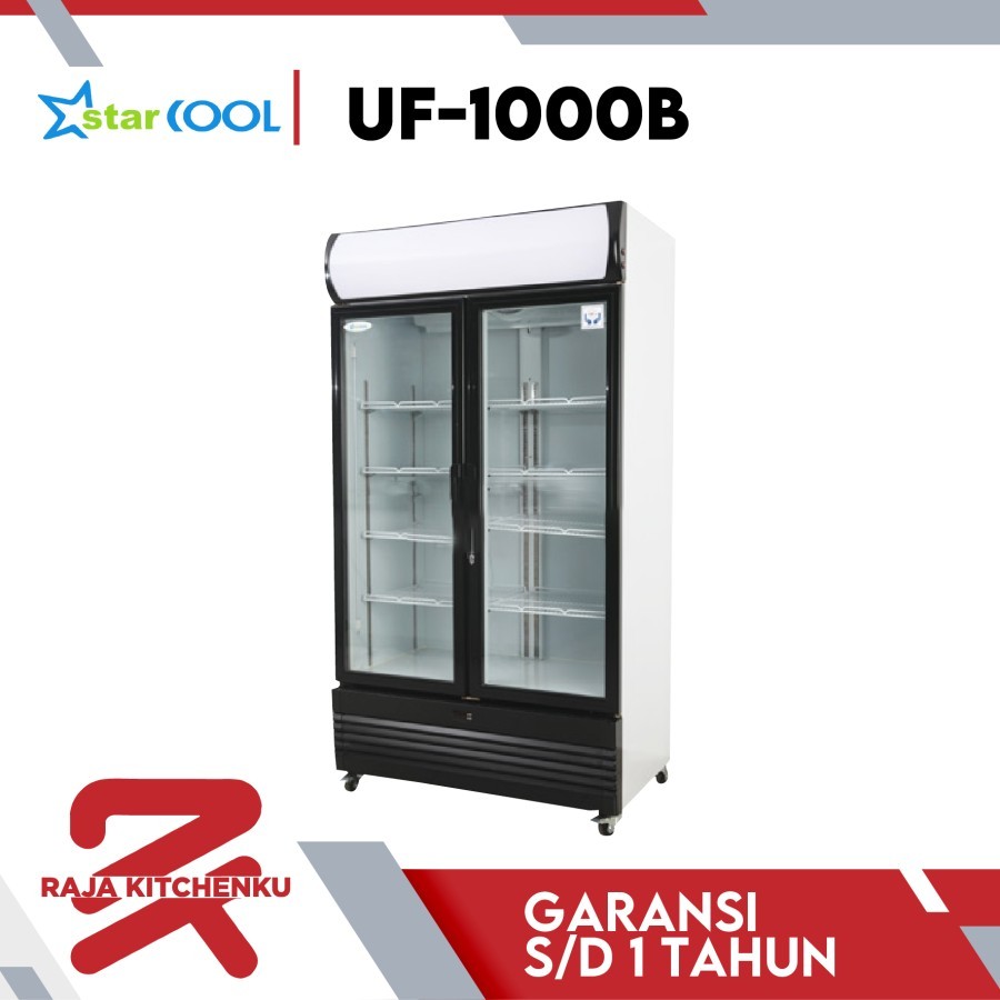 STARCOOL DOUBLE DOOR SHOWCASE UF-1000B / UF1000B / UF 1000B