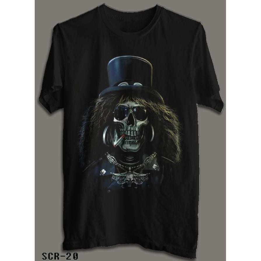 Promo Kaos Guns Roses Gnr T-Shirt Musik Rock Gnr