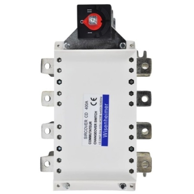 Terbaik Cos Manual 400A 4Pole / Change Over Switch Ohm Saklar 400 Amper