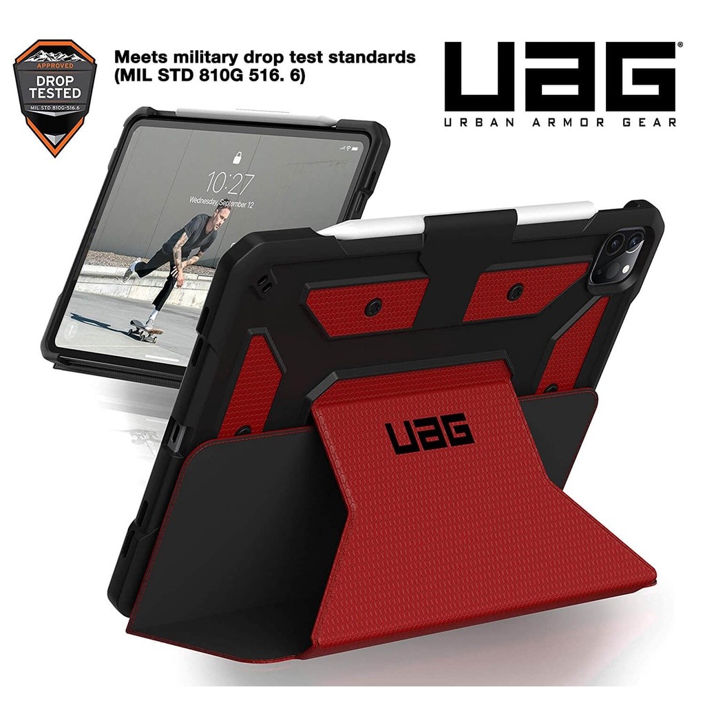 Urban Armor Gear uag iPad Pro 11-inch (4, 3, 3 & 2nd gen), 12.9-inch (6, 5th & 4th gen) & iPad 5/6/7