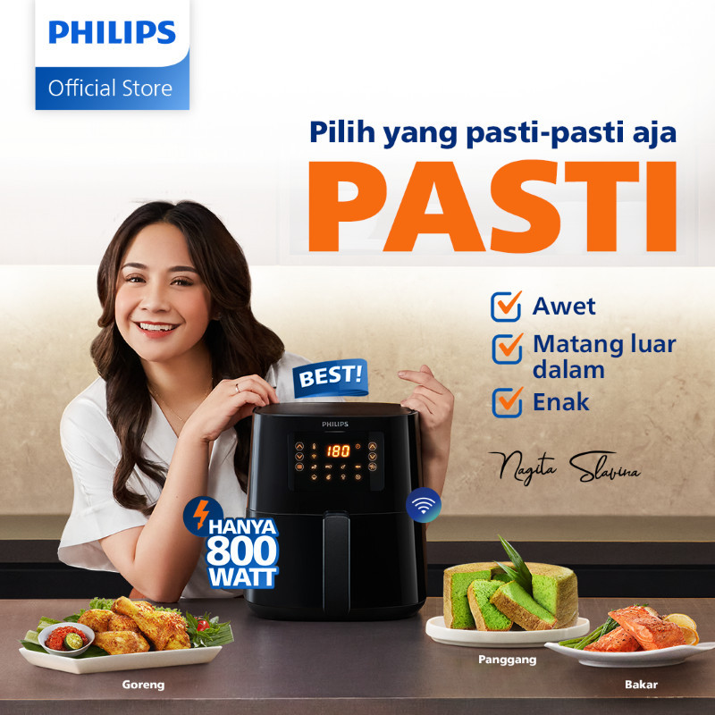 Philips HD9255|90 Air Fryer - Menggoreng Sehat dengan Teknologi Rapid Air