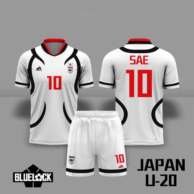 Murah Jersey Anime Blue Lock Japan U 20 Sale
