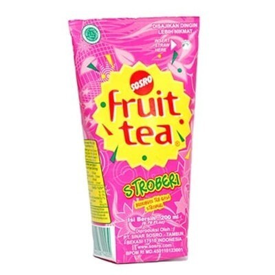 

SOSRO FRUIT TEA STRAWBERRY 200ML - 022341