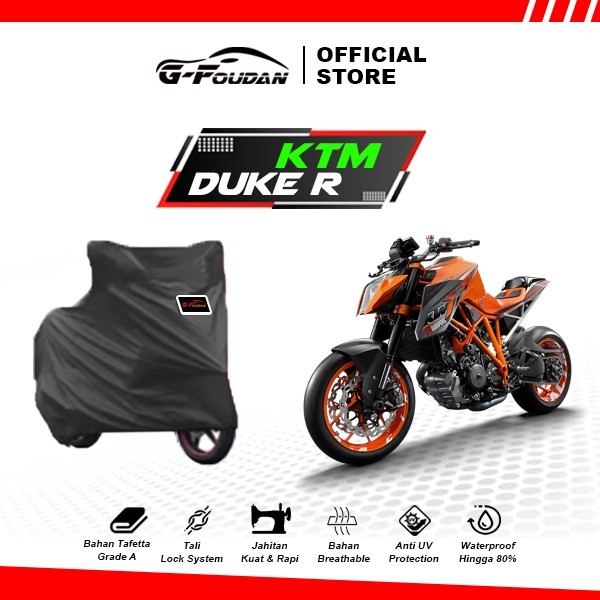 Body Cover Motor KTM Duke All Type / Sarung Motor KTM Duke 1290R / Selimut Sepeda Motor KTM Duke
