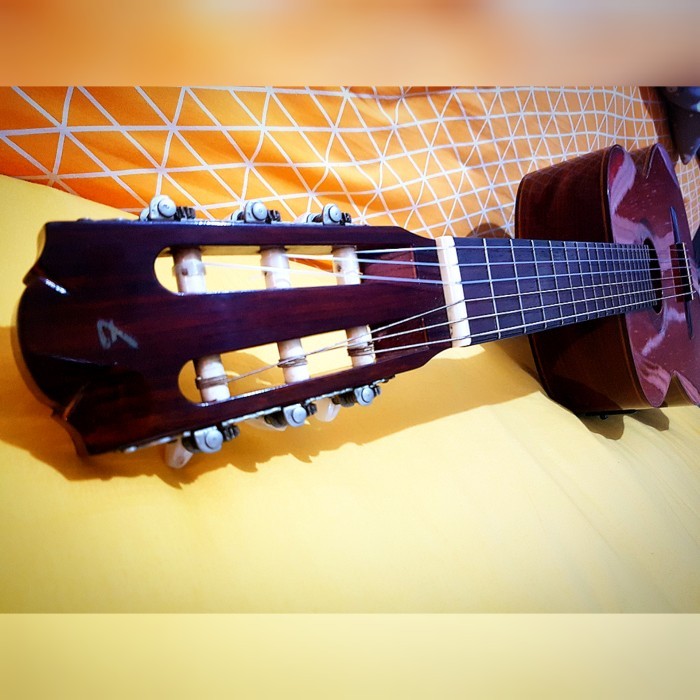 Aslli Guitar Akustik Acoustic Gitar Fender Fc120 Vintage Classic Original Barru