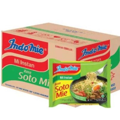 

Indomie Rasa Soto [ 70gr / 40 pcs /1 Karton ]