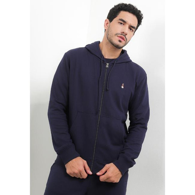 Hush Puppies Hoodie Pria Ridict 5 Navy
