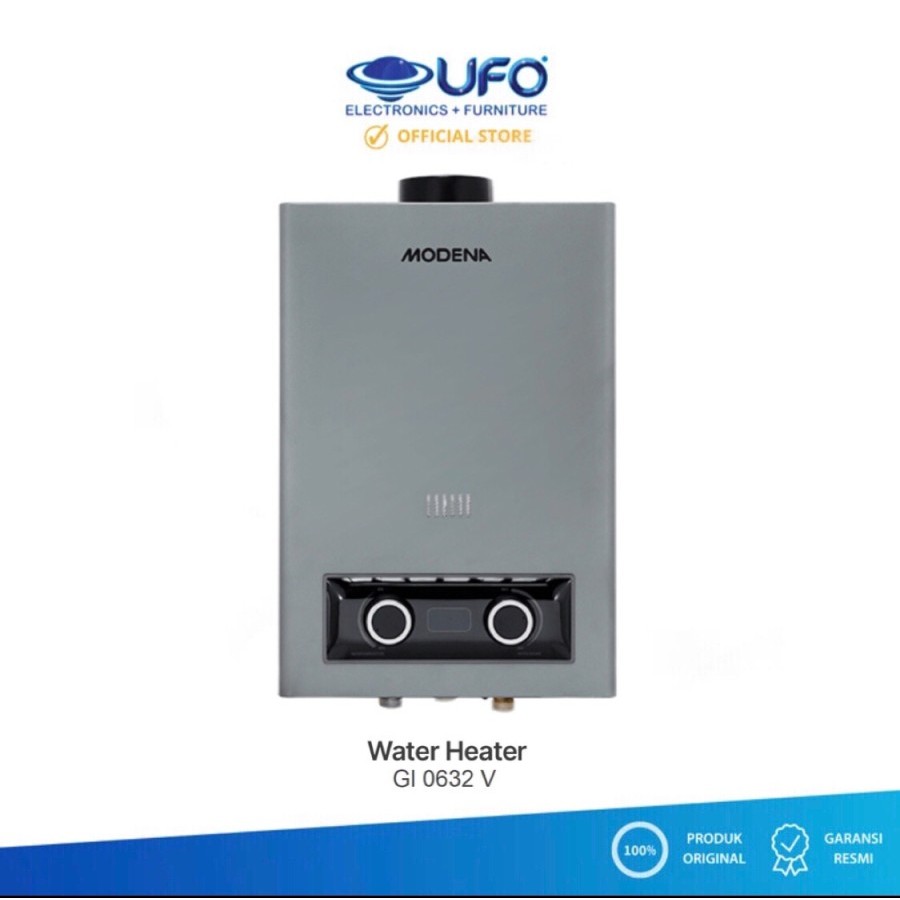 MODENA Water Heater Gas Instan - GI 0632 V