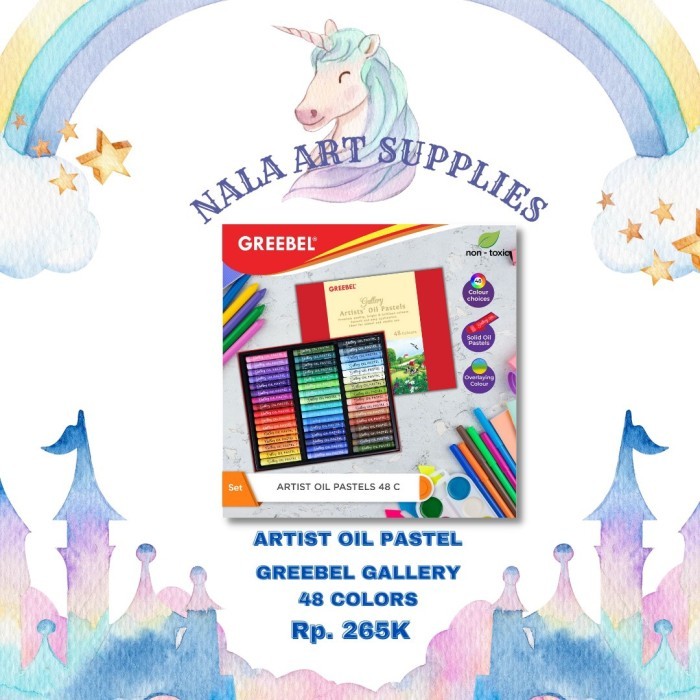 

promo! Artis Oil Pastel Greebel Gallery 48 Colors