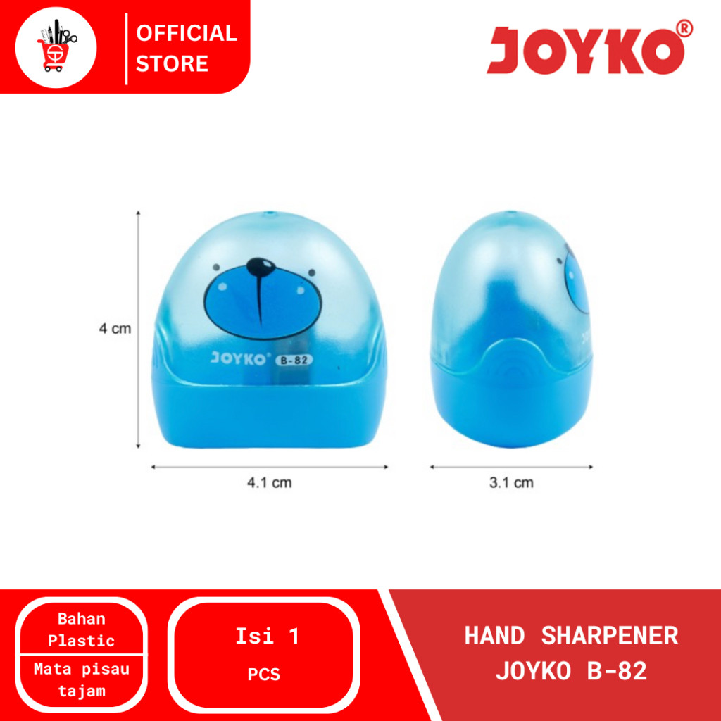 

Sharpener Rautan Tangan Joyko B-82 Bear (1 Pcs)