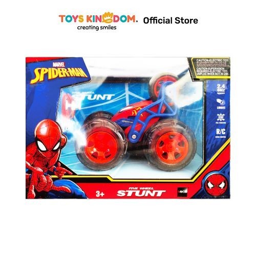 Wan - Toys Kingdom Top Gear Mkb Five Wheel Stunt Spiderman Remote Control Toys Kids Toy Mainan