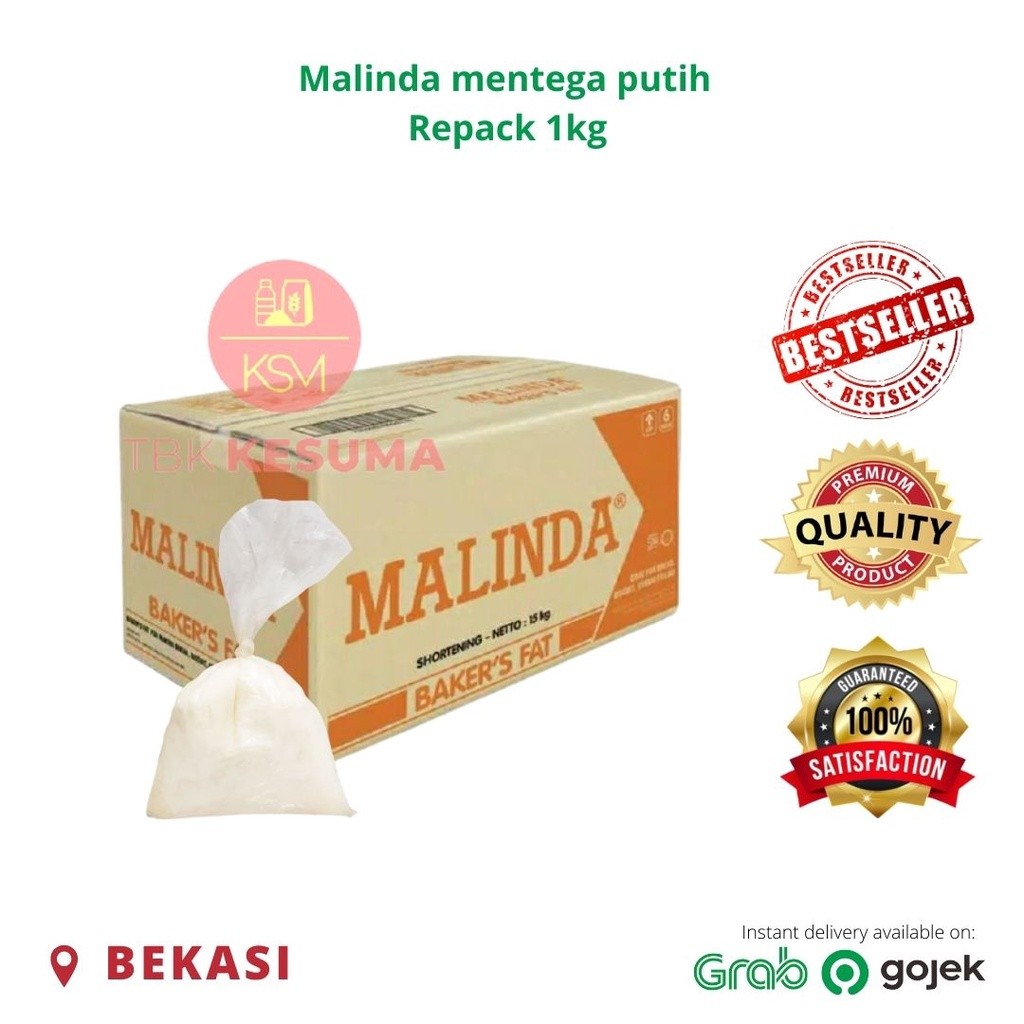 

Malinda mentega putih repack 1kg