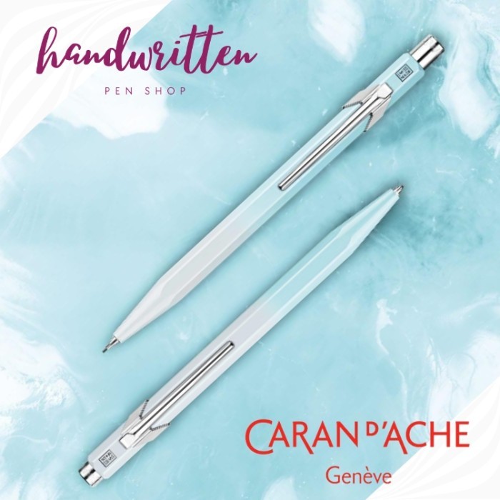 

CARAN DACHE 849 Blue Lagoon Gift Set Ballpoint Pen & Mechanical Pencil