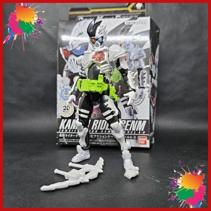 (AGS) RIDER KICK'S FIGURE RKF KAMEN RIDER EX AID GENM ZOMBIE ACTION GAMER BANDAI