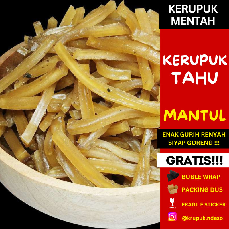 

Kerupuk stick tahu / Kerupuk Tahu Panjang [1kg]