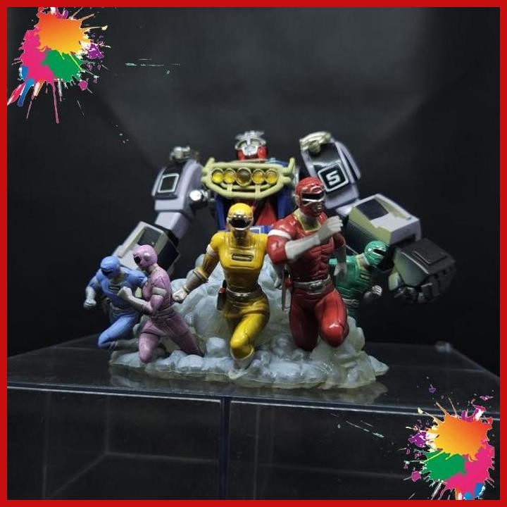 (AGS) STRIKE SOLID SENTAI CARRANGER & RV ROBO BANDAI RARE