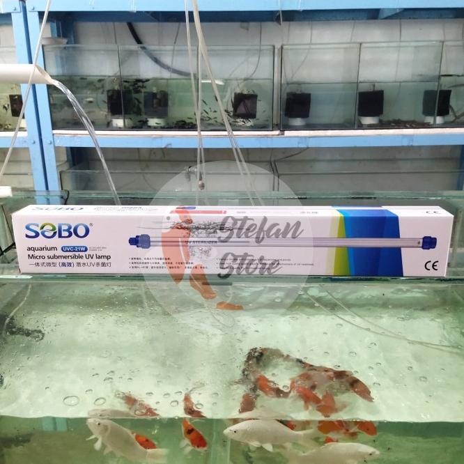 Sobo Uvc-28W Uvc 28W Lampu Uv Aquarium Micro Submersible Uv 28 Watt